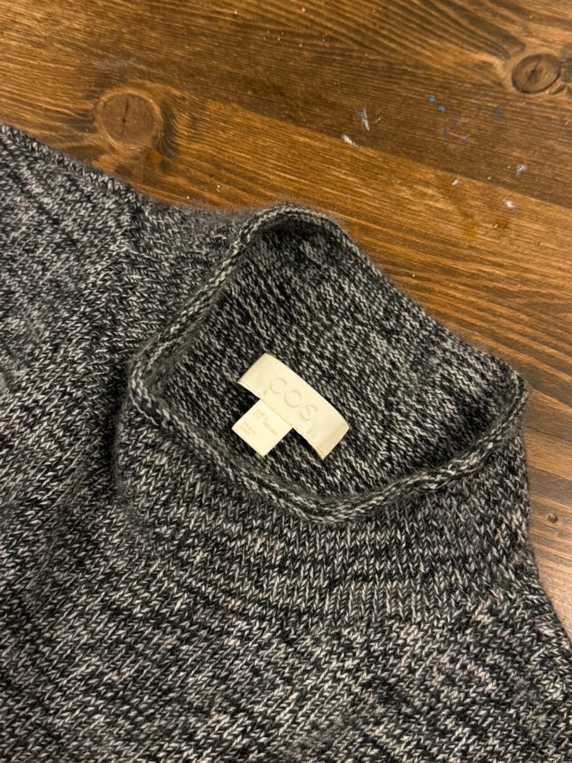 COS 코스 캐시미어 모호크넥 니트 100 상품이미지5