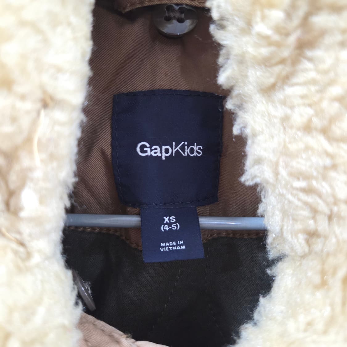 갭 키즈 퍼 카라 필드자켓 XS(4-5) 상품이미지2