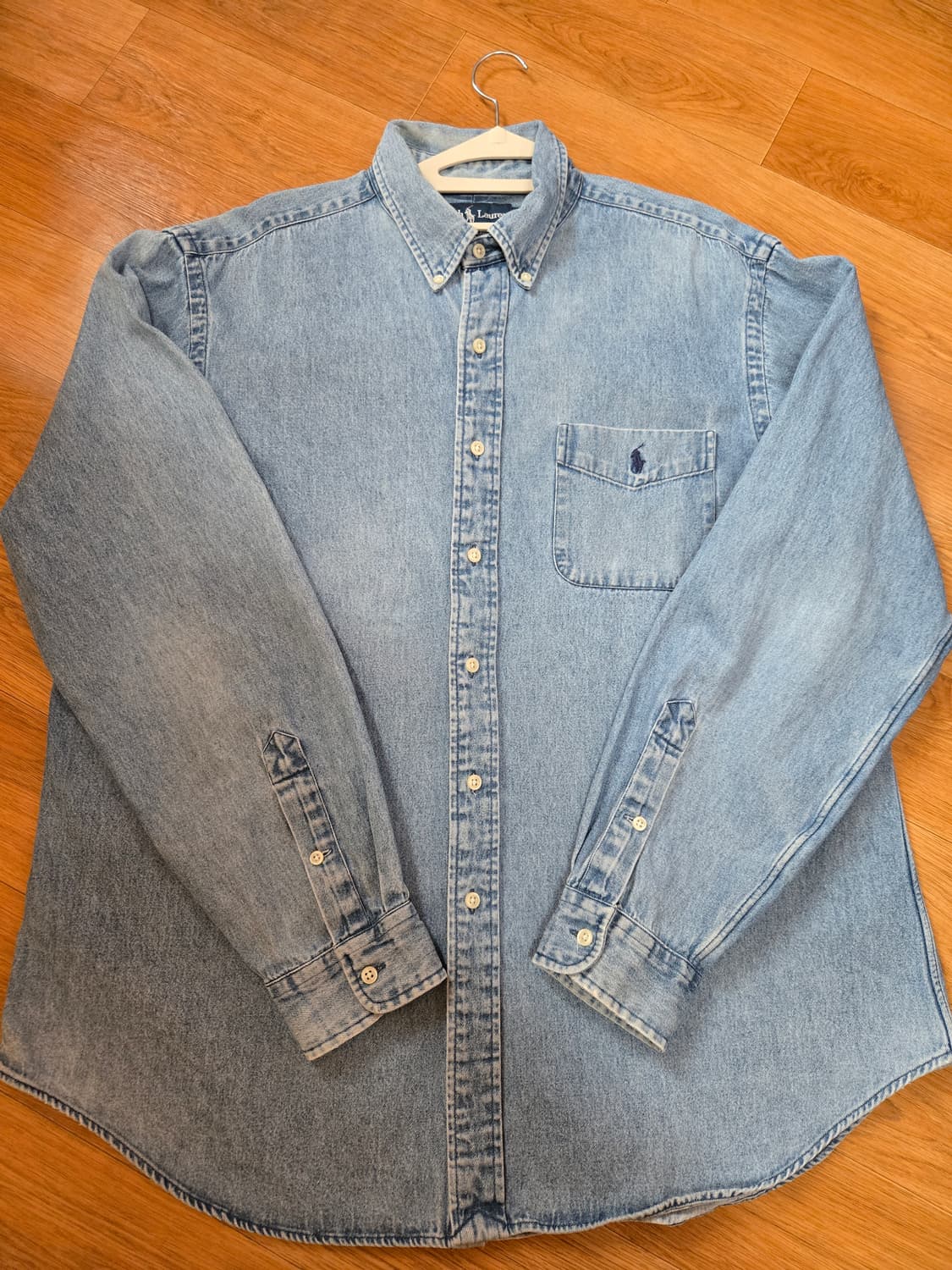 폴로 랄프로렌 데님 빅셔츠(XL사이즈) 상품이미지2