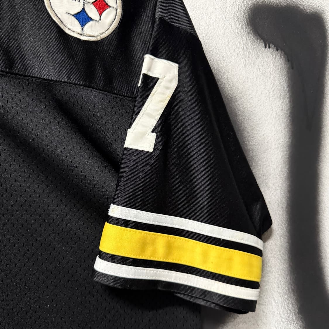 제프해밀턴 x NFL 피츠버그 스틸러스 로슬리스버거 마킹 풋볼 져지 상품이미지4