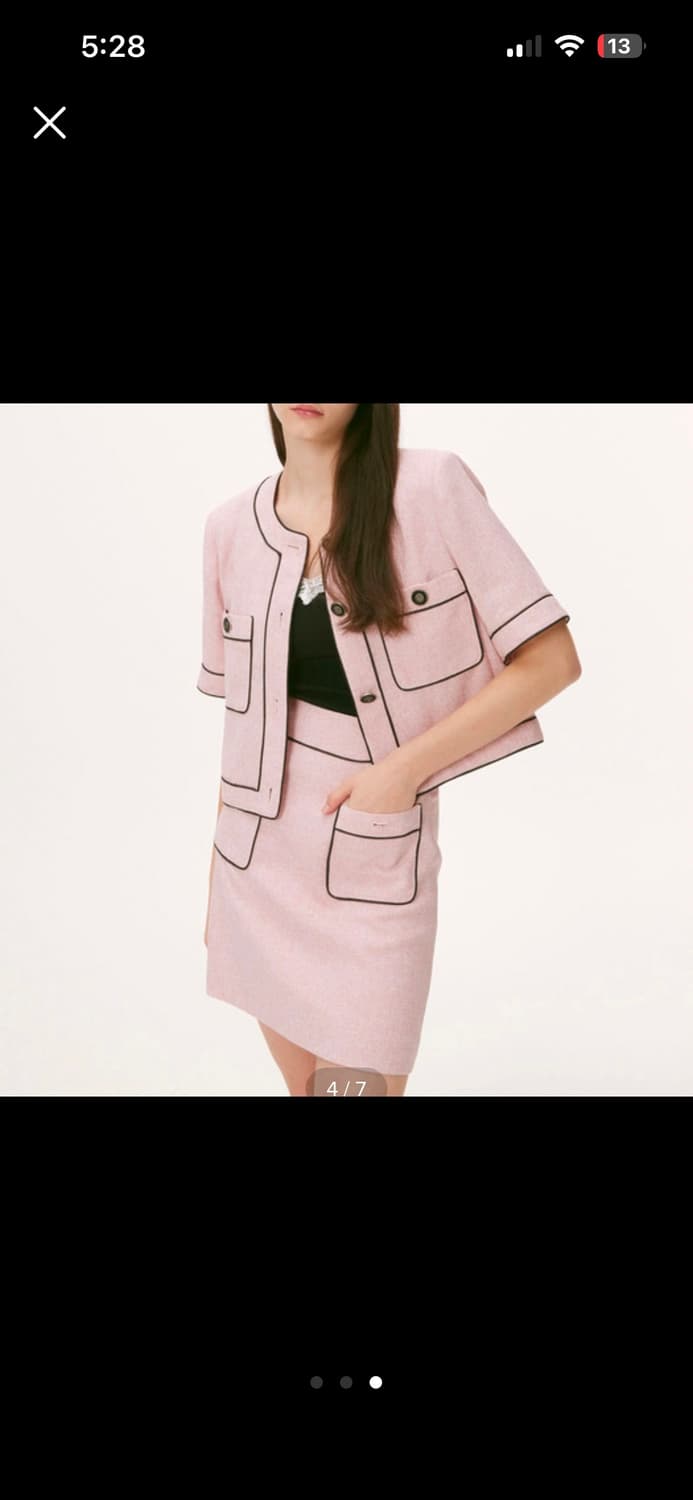 Asura 아수라 트위드 셋업 표 상품이미지2