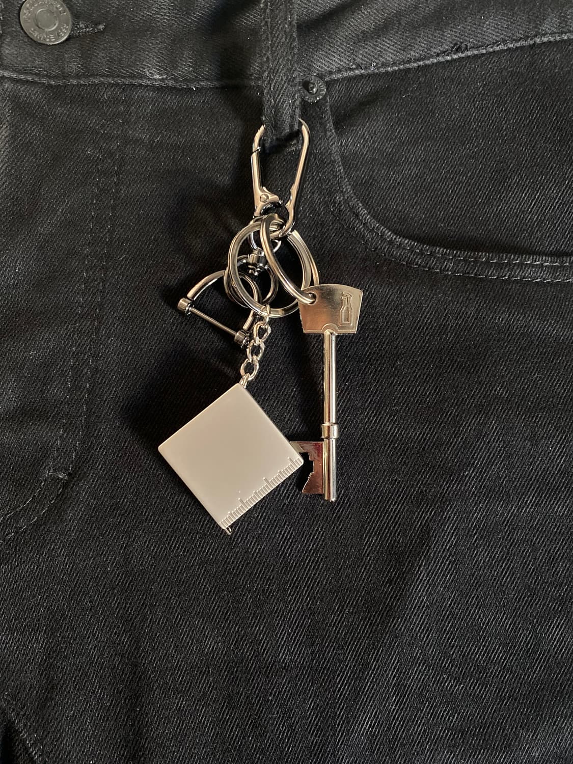 미니 줄자 키링 상품이미지3