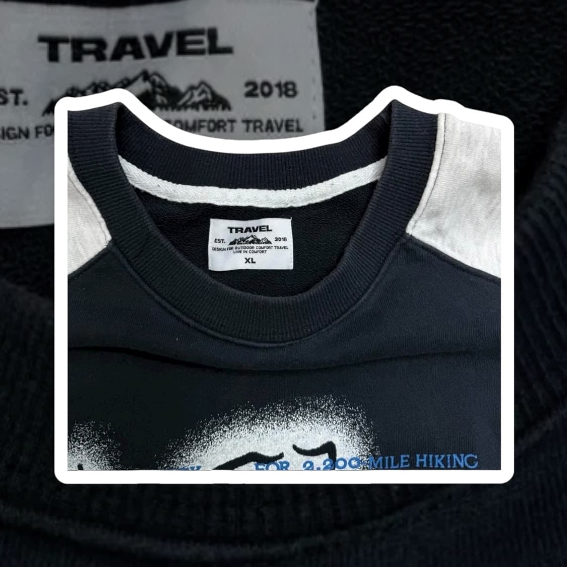 트레블 맨투맨 상품이미지2