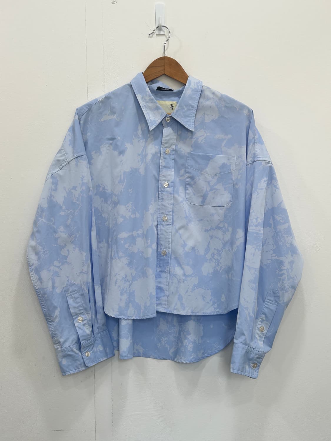 R13 알써틴 구름 패턴 오버핏 셔츠 상품이미지2