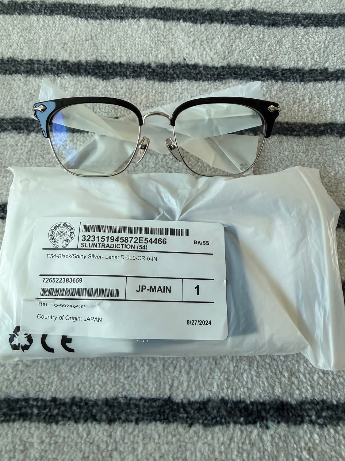 크롬하츠 SLUNTRADICTION (54) 안경 중고 상품이미지1