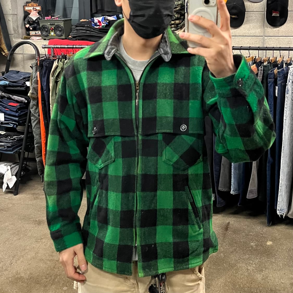 70s Johnson 매키노 울 자켓 (100-105) 상품이미지9