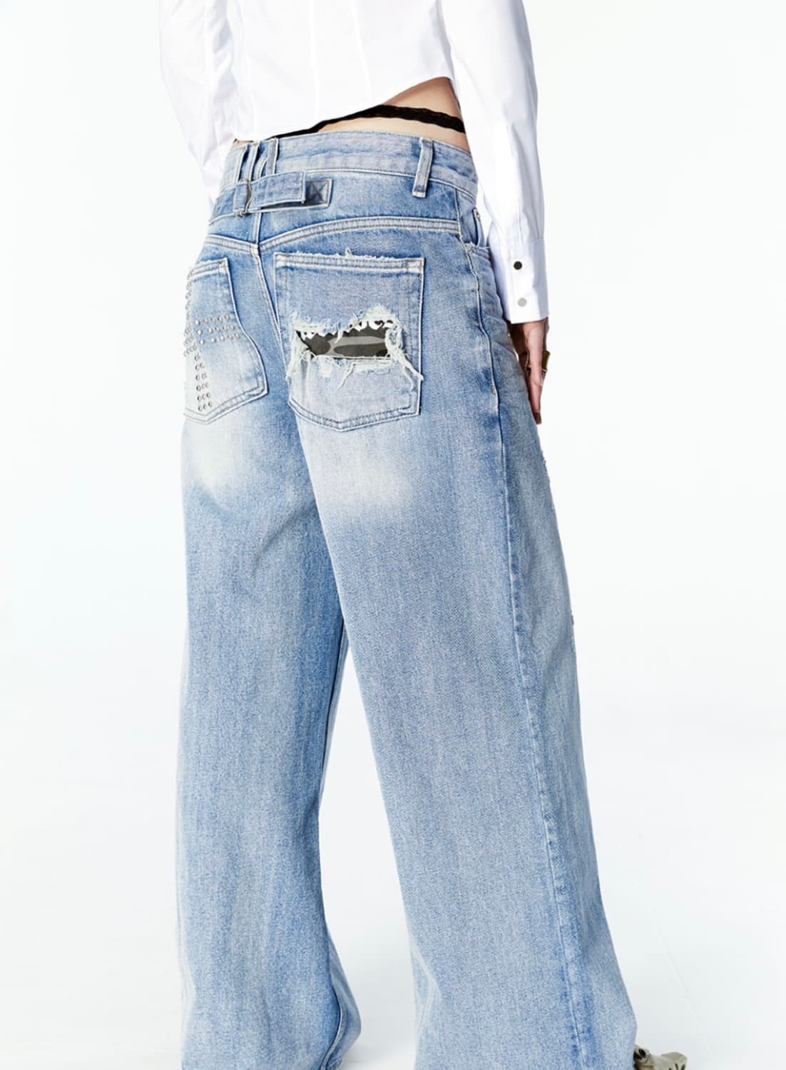 2000 아카이브스 와이드 데님 상품이미지3