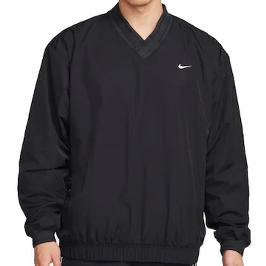 나이키 솔로 스우시 우븐 웜업 윈드셔츠 블랙 XXL/2XL 상품이미지1