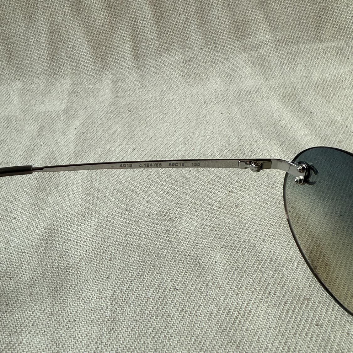 샤넬 실버 무테 선글라스 상품이미지6