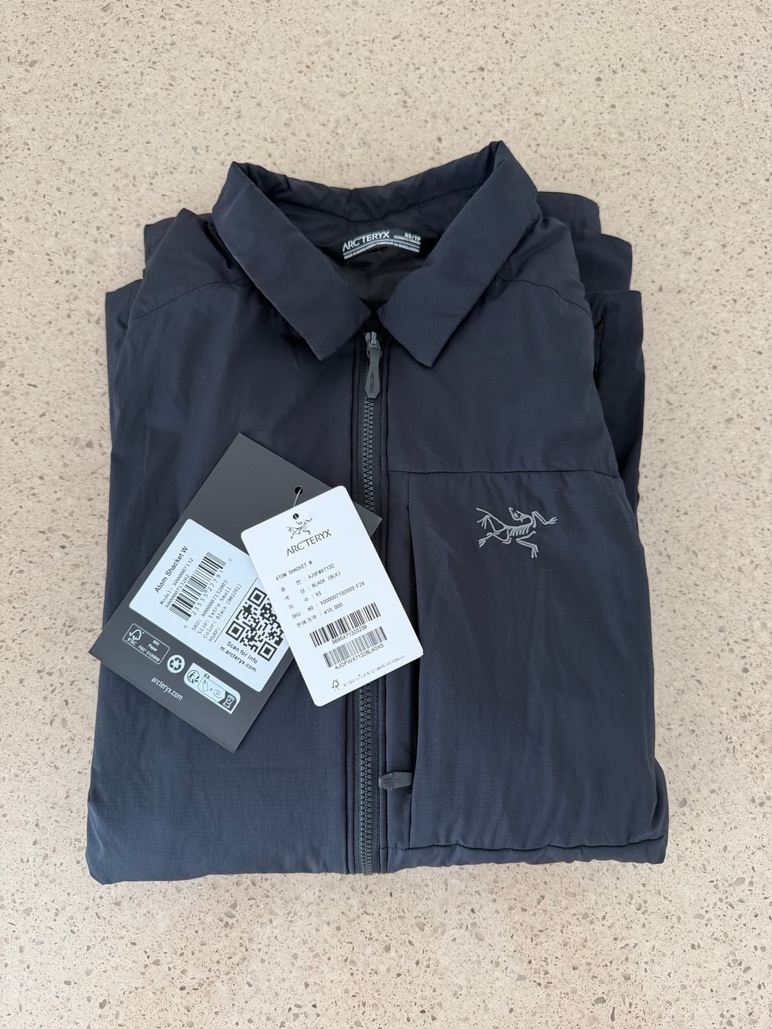 [XS] 아크테릭스 아톰 샤켓 블랙 상품이미지2