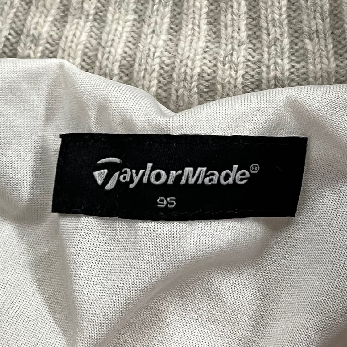 [정품/95] 테일러메이드 하프넥 니트 스웨터 b10 상품이미지5