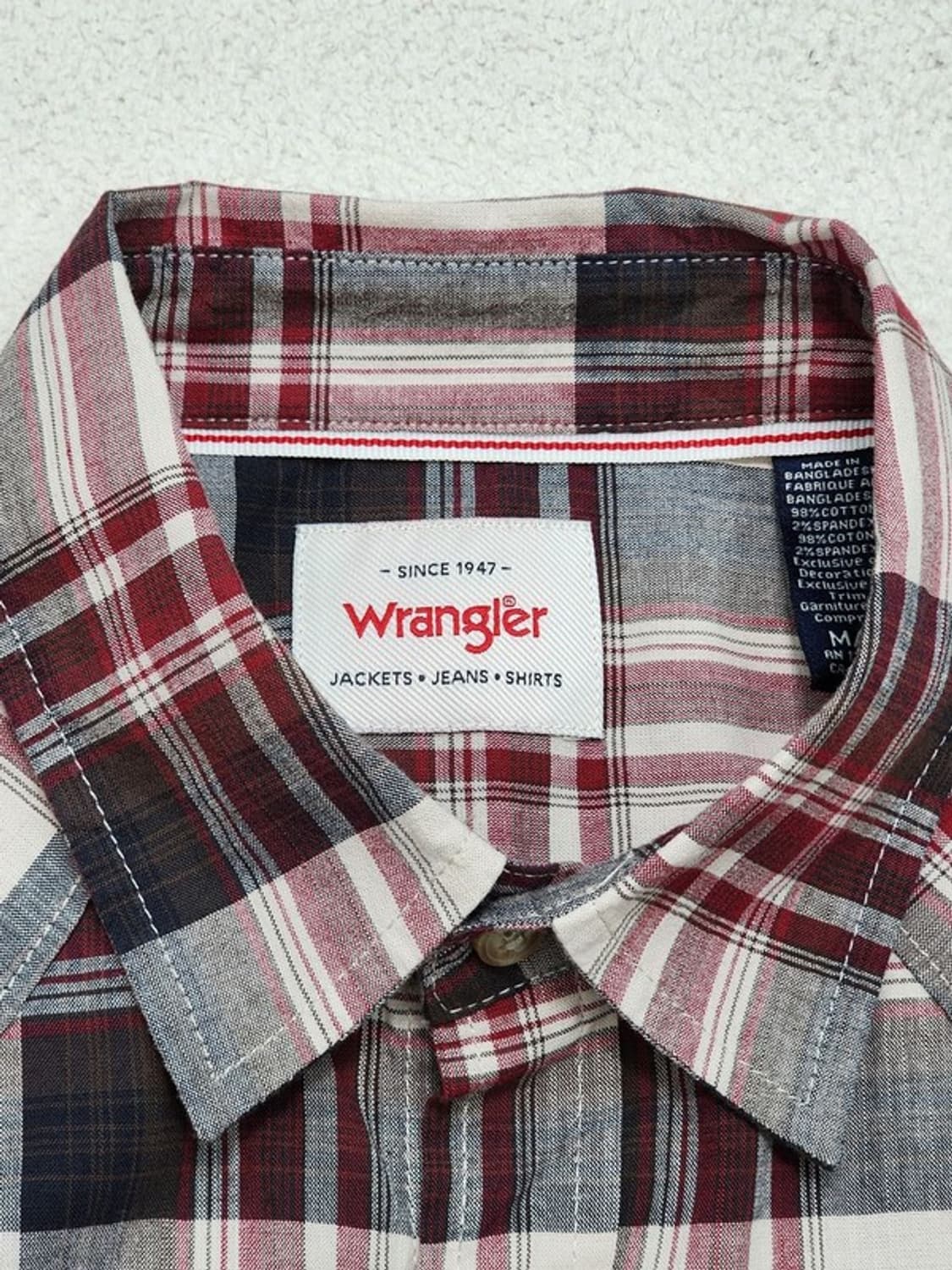 WRANGLER 웨스턴셔츠 M 상품이미지6