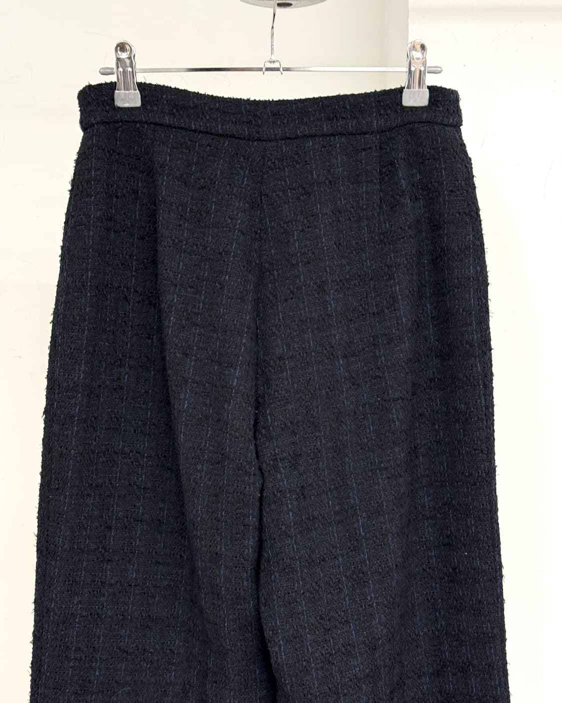 샤넬 블랙 2022컬렉션 트위드 트라우저 상품이미지5