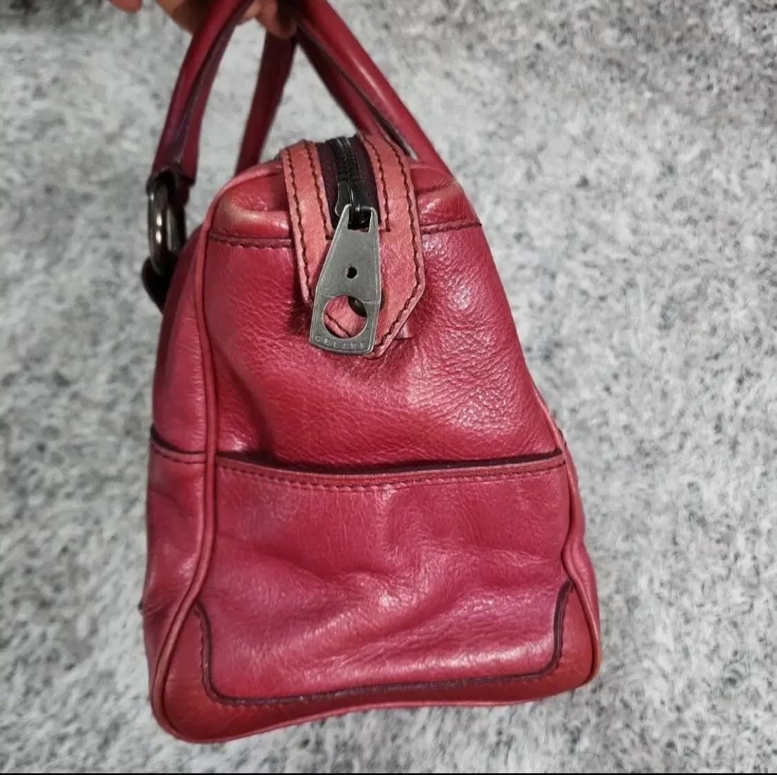 셀린느 레더 토트백 상품이미지3