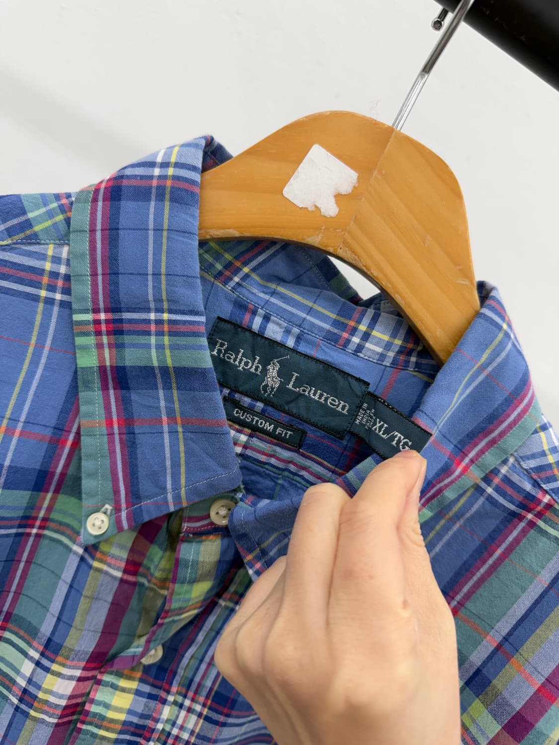 Ralph Lauren 체크 반팔 셔츠 상품이미지4