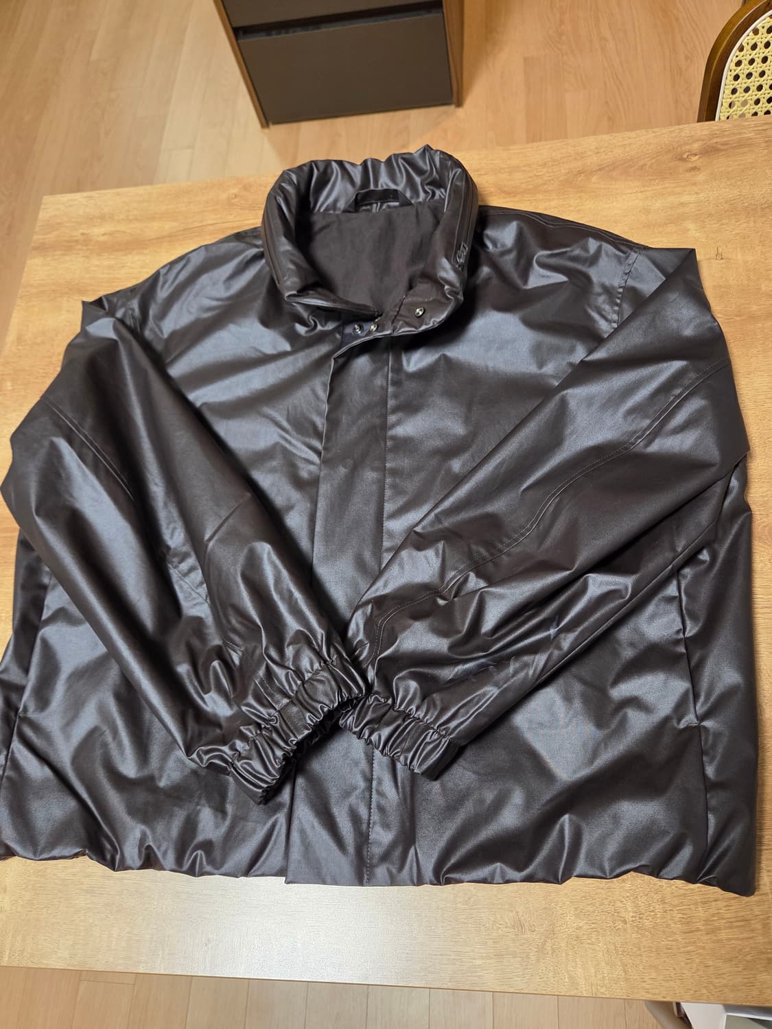 유니클로 U 코팅 쇼트 블루종 3XL 상품이미지1