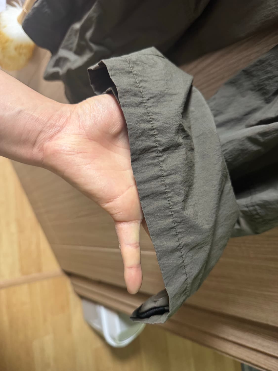 폴리테루 나일론 웜업 팬츠 상품이미지3