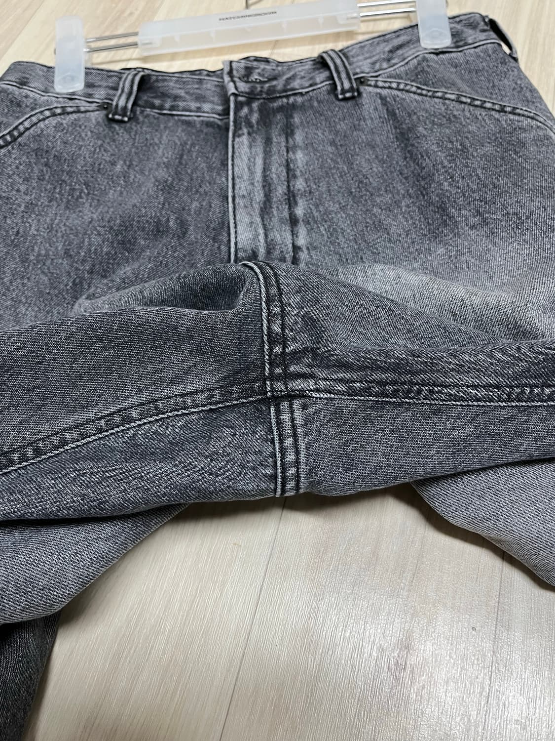 해칭룸 와이드 커브진 2사이즈 상품이미지6