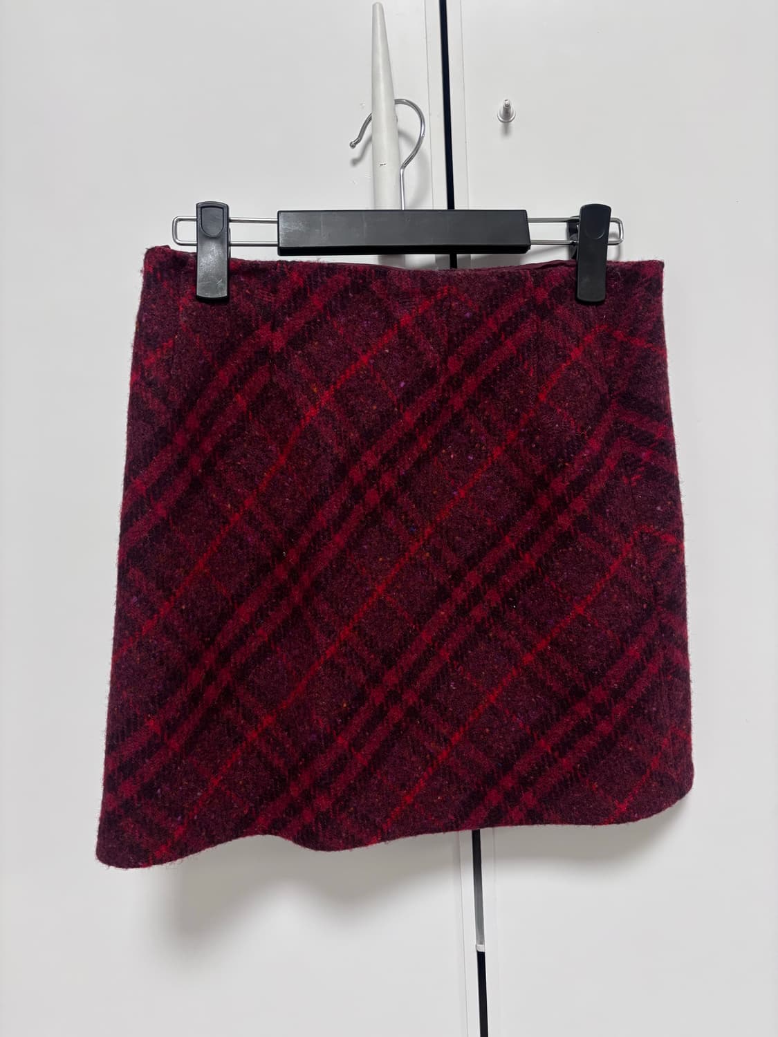 Burberry 버버리 레드 체크 스커트 s 상품이미지1