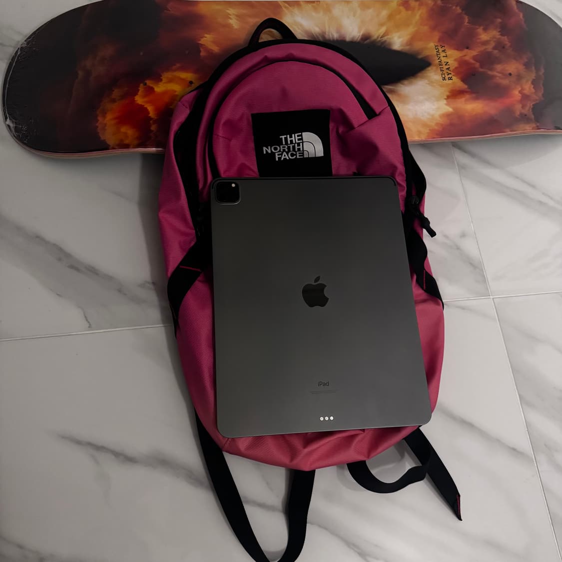 슈프림 x 노스페이스 서밋 시리즈 아우터 테이프 심 루트 로켓 백팩 핑크 상품이미지3