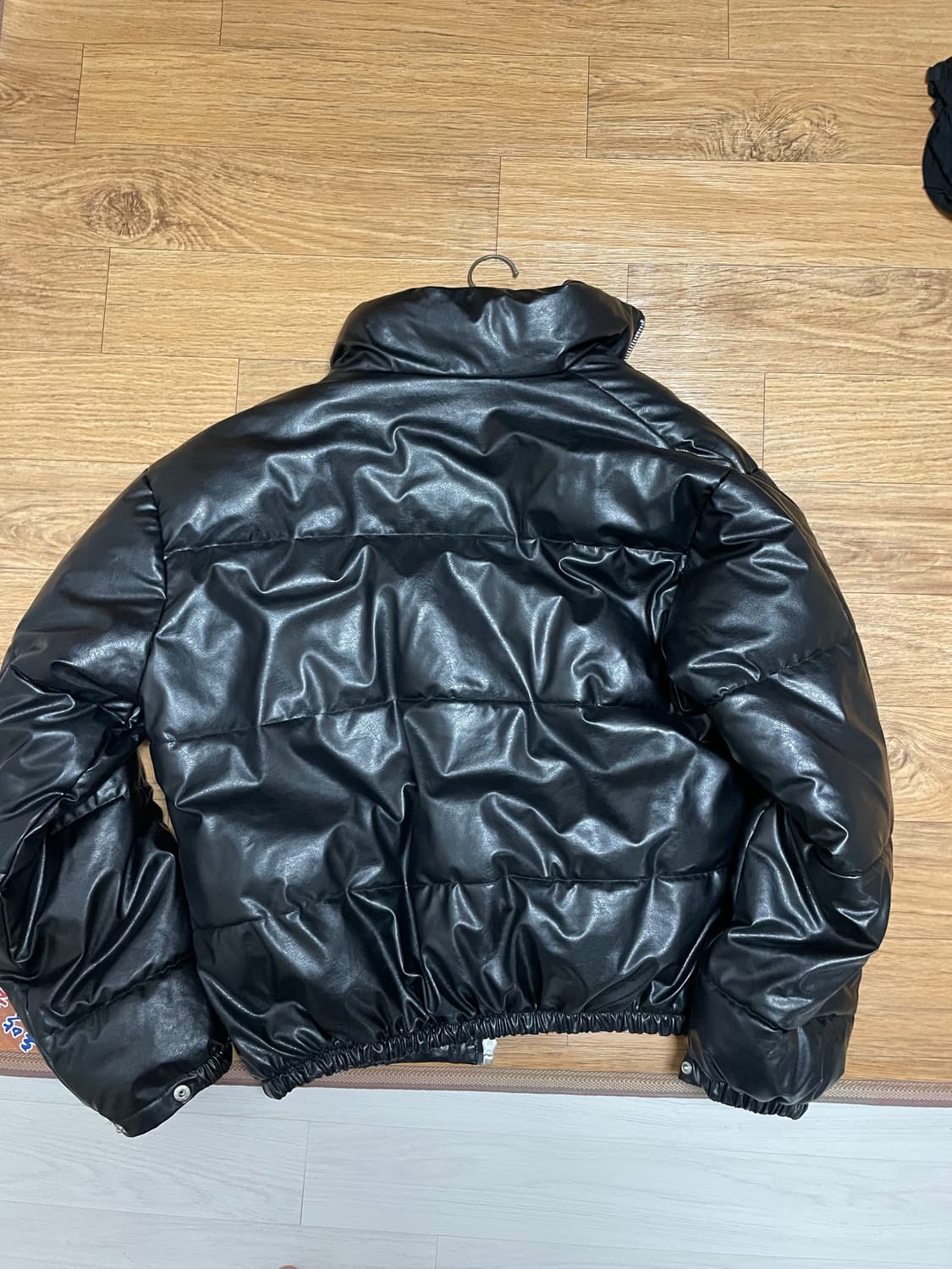 레더 가죽 패딩 상품이미지2