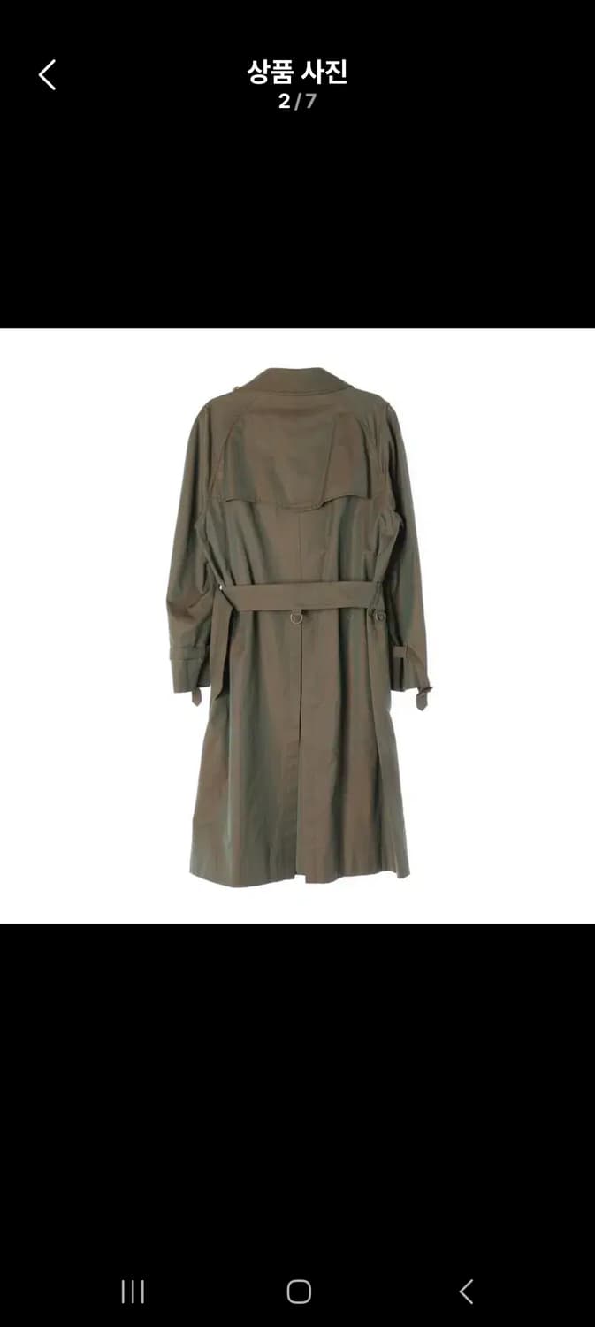 버버리트렌치코트 김희선 트렌치코트. 상품이미지2