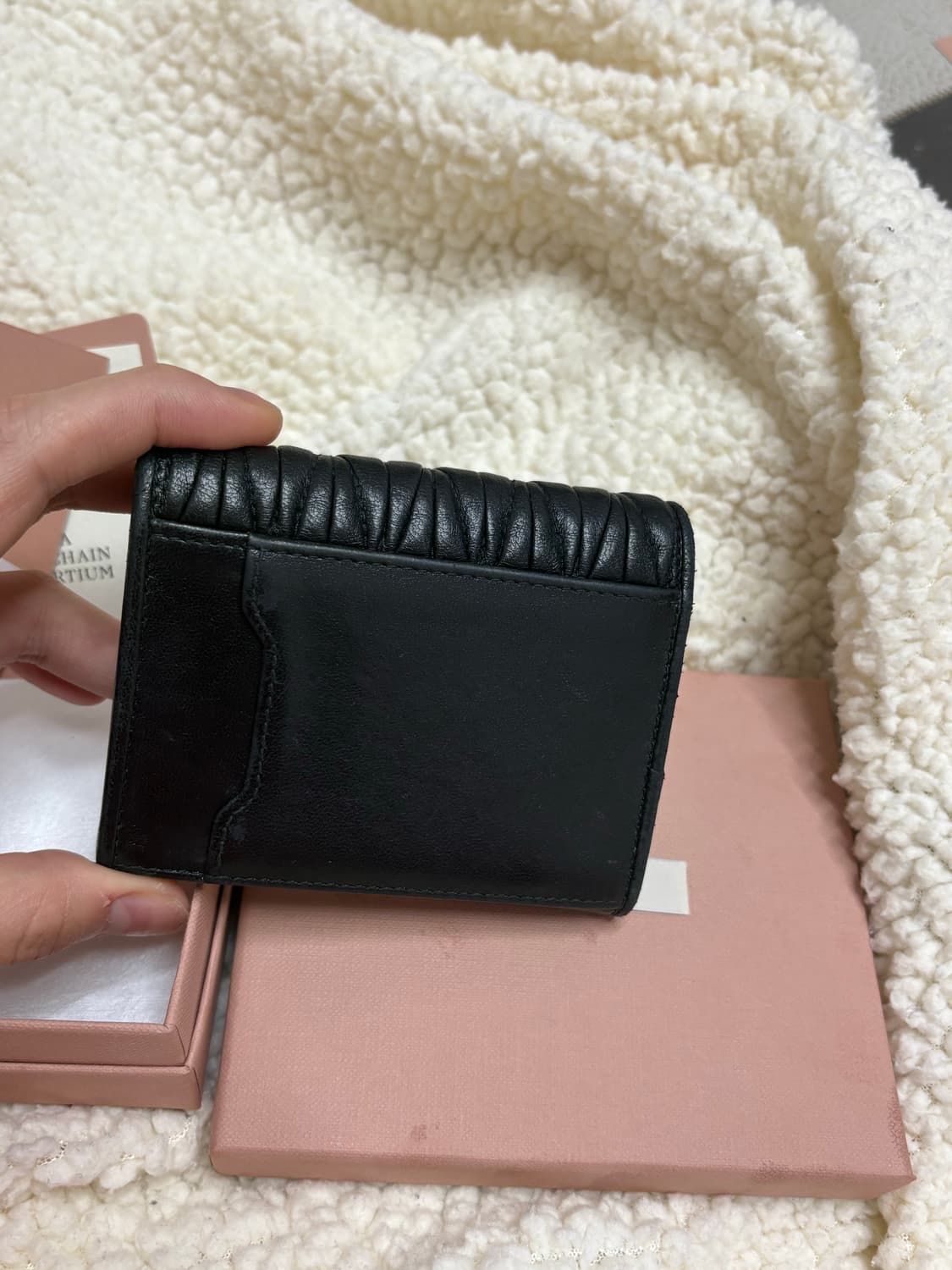 미우미우 반지갑 (정품) 상품이미지4