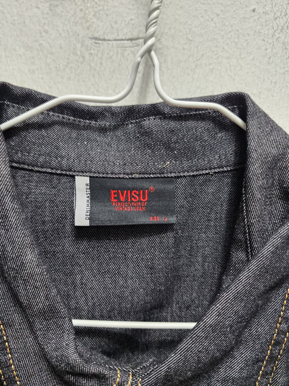 EVISU 에비수 글리터스티치 셔츠 상품이미지6