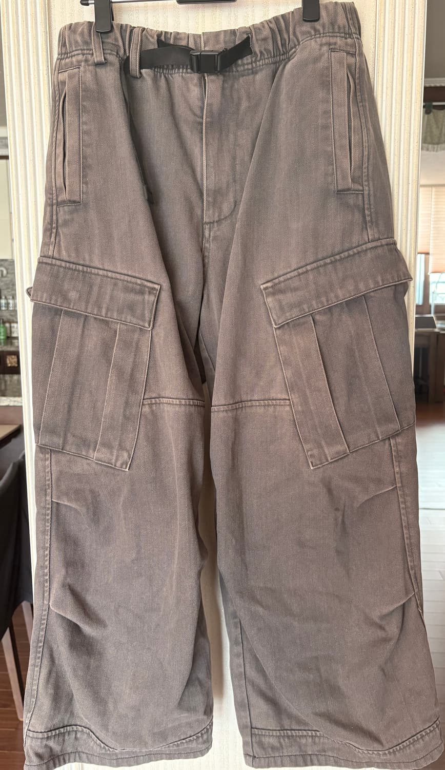 해칭룸 밀팬츠 차콜 2사이즈 상품이미지1