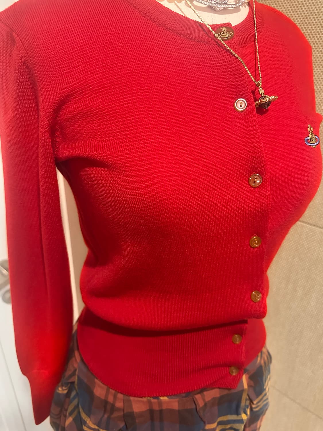 비비안웨스트우드 00's 레드라벨 가디건 상품이미지4