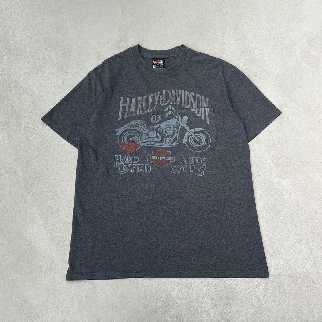 할리데이비슨 포켓 프린팅반팔티 s09907 상품이미지1