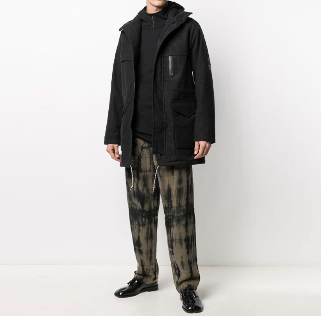 [새상품/M] Y-3 요지야마모토 고어텍스 울 코트 바람막이 자켓 상품이미지2