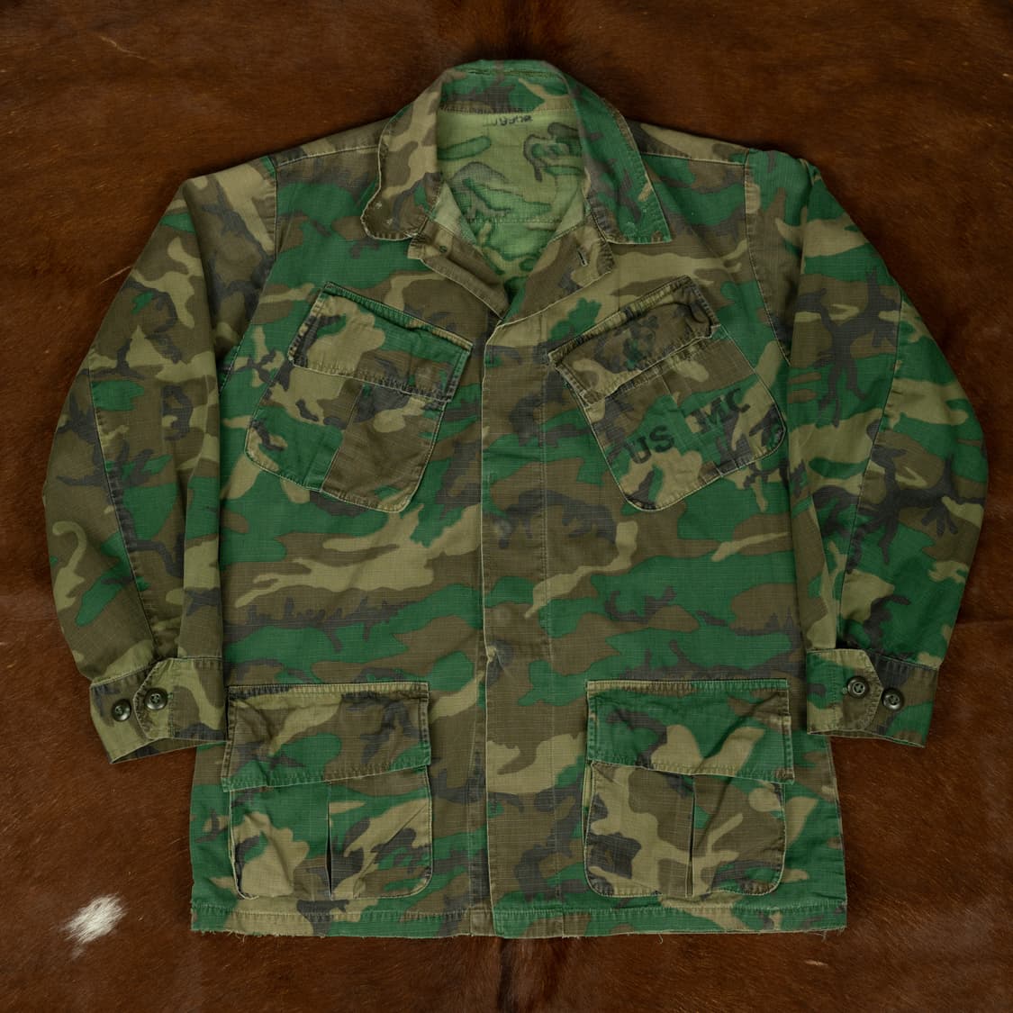70s USMC ERDL 퍼티그 자켓 상품이미지1