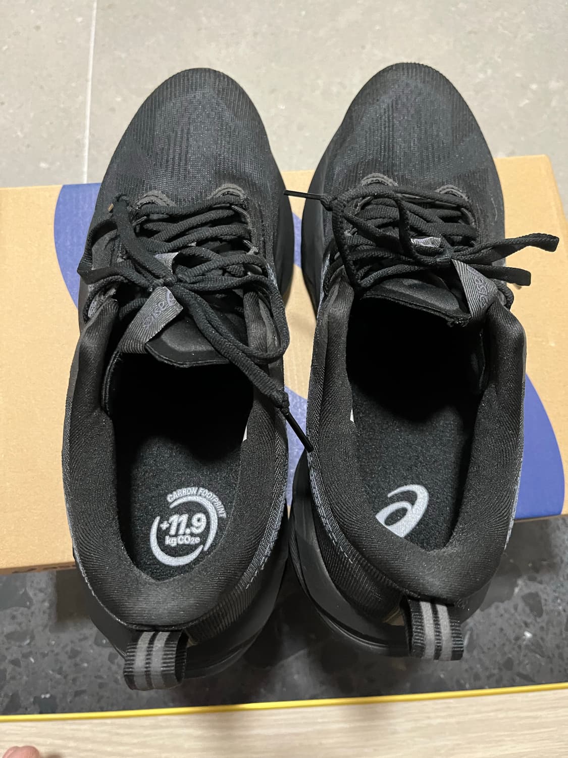 [270]아식스 노바블라스트 5 블랙 캐리어 그레이 상품이미지7