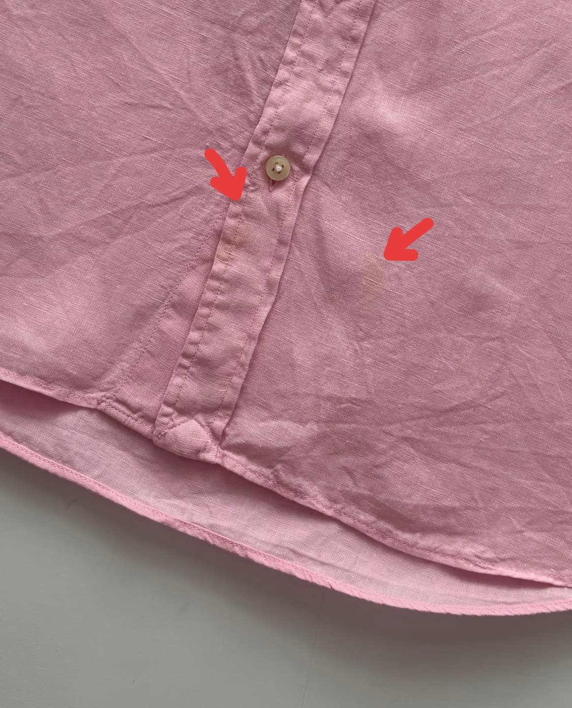 Polo 폴로랄프로렌 QR 린넨 반팔 셔츠 상품이미지10