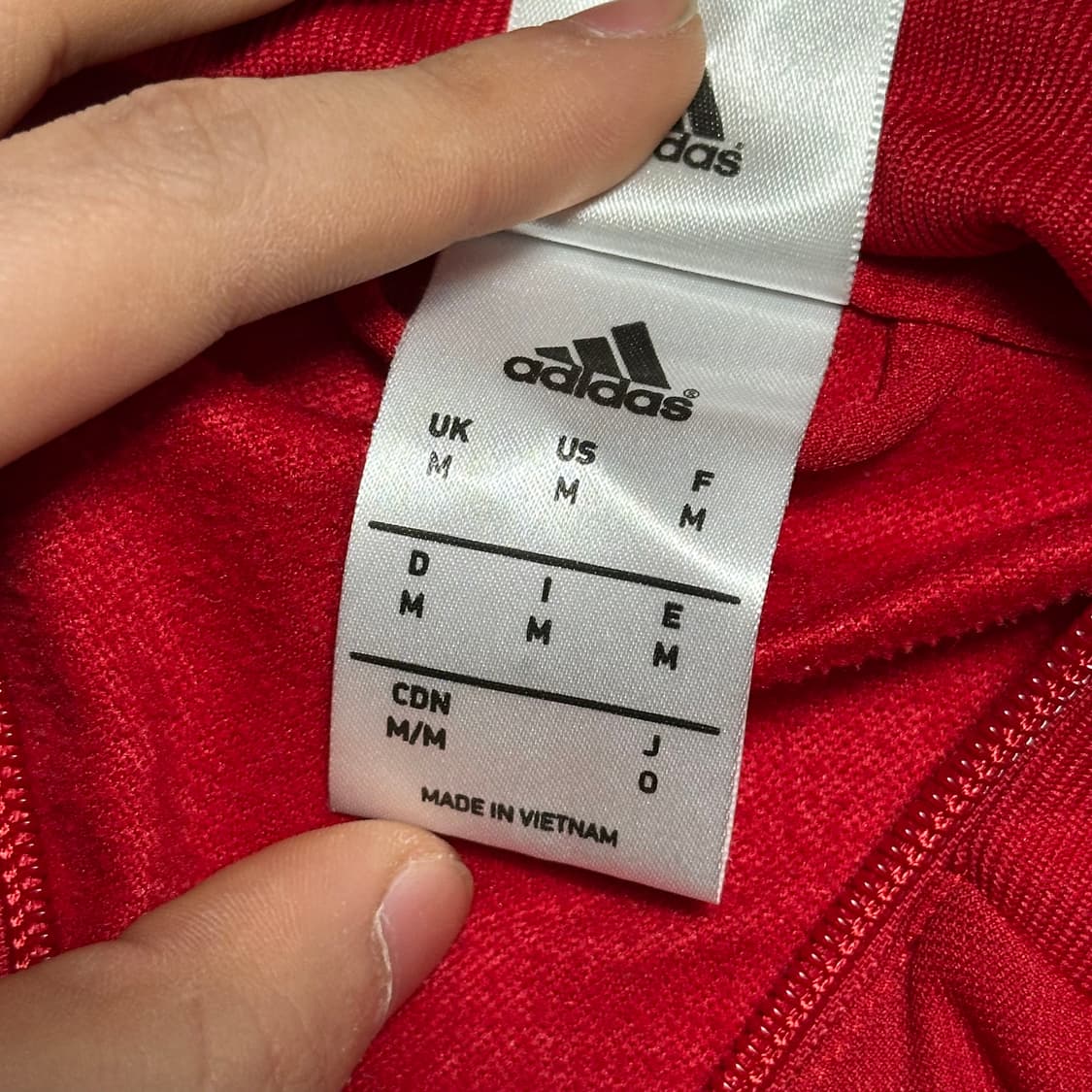 M 아디다스 스페인 레드 트랙탑 상품이미지5