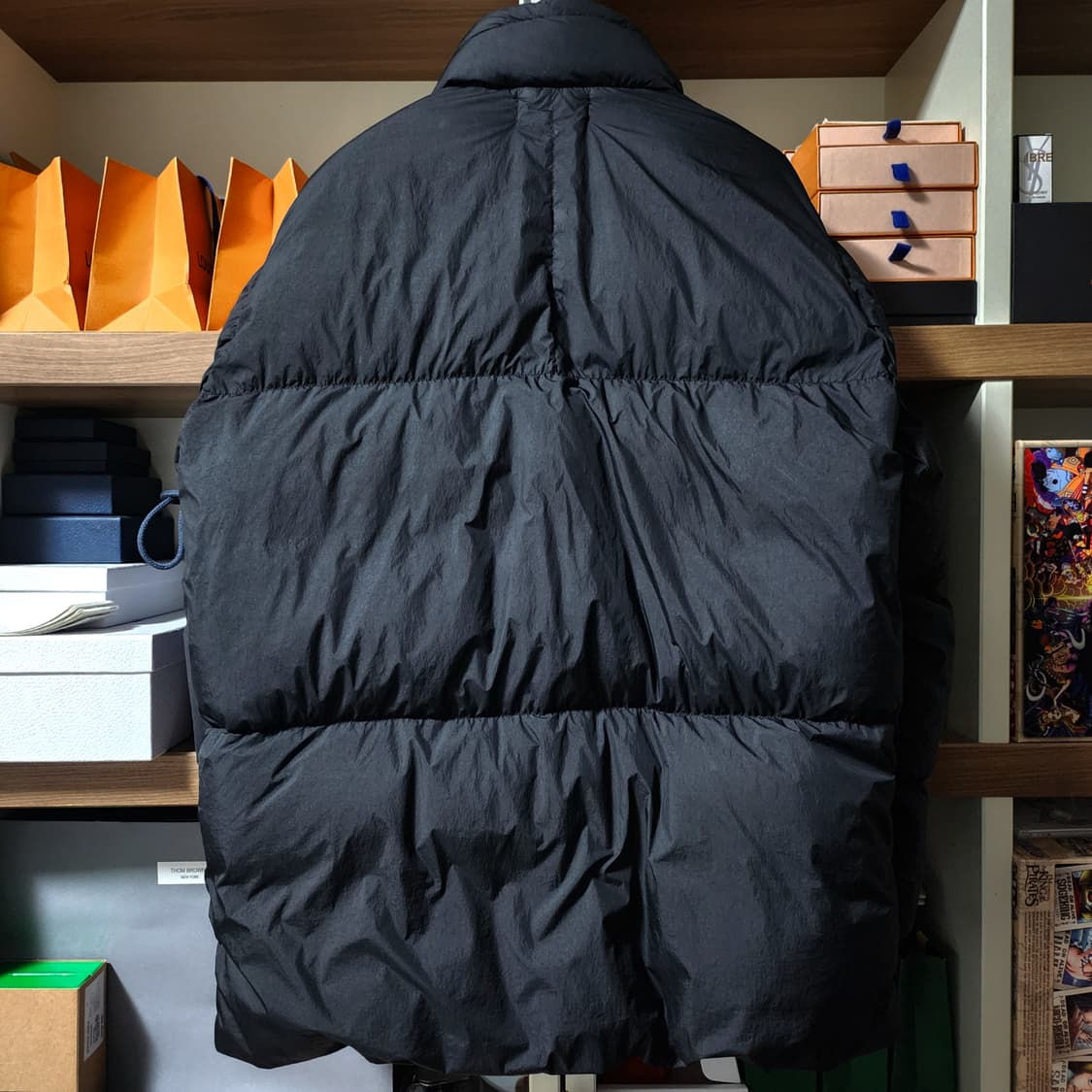 [새상품급]20FW 스톤아일랜드 크링클랩스 다운 패딩 XL 블랙 상품이미지2