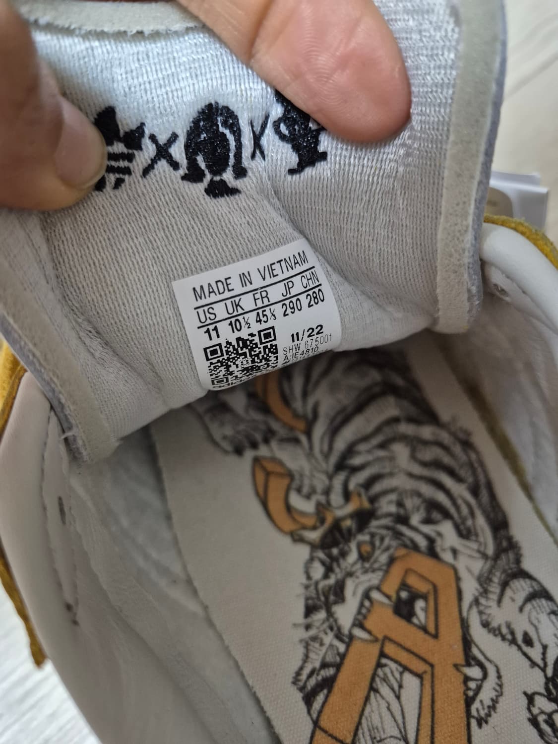 아디다스 x 카시나 x 김정기 캠퍼스 헤이지 ( IE4810) 290 상품이미지9