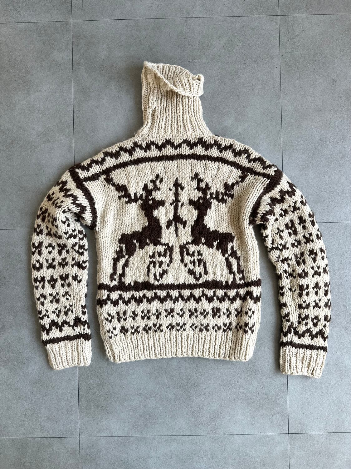 돌체앤가바나 2000s 하이넥 코위찬 니트 상품이미지4