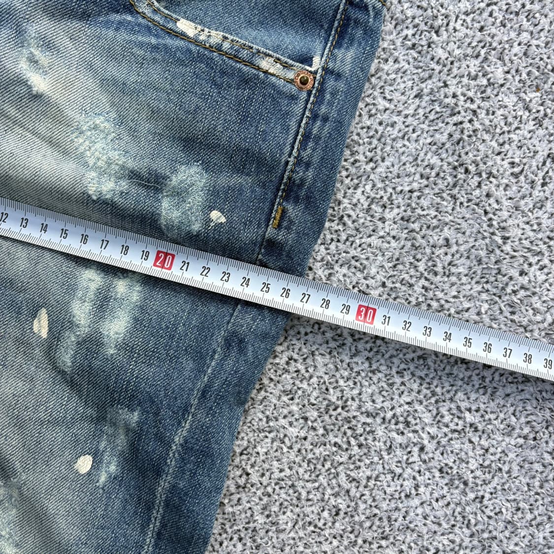 44 디스퀘어드2 페인팅 워싱 데님 청바지 0421J 상품이미지7