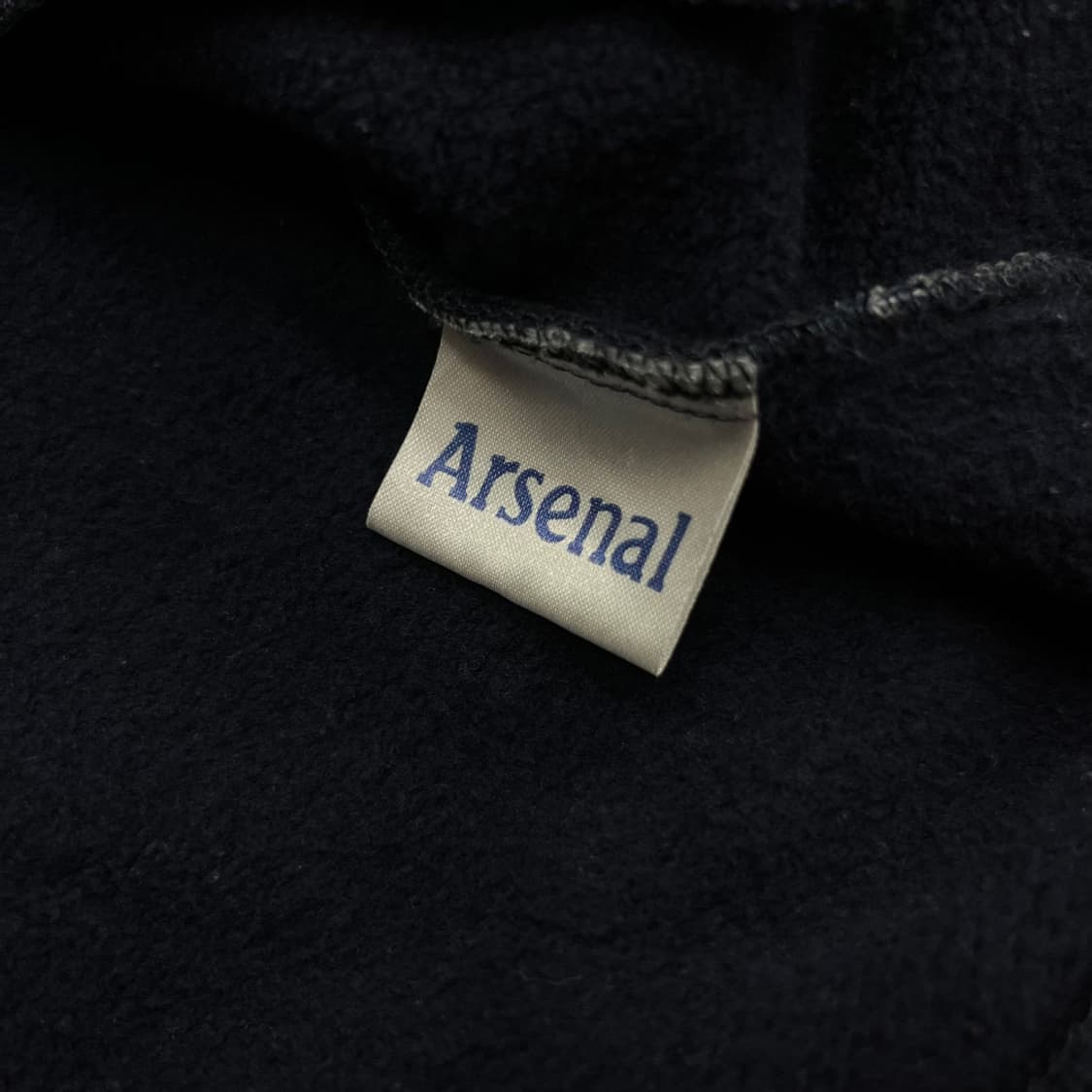 아스날 레드배색 네이비 집업 XXL 상품이미지6