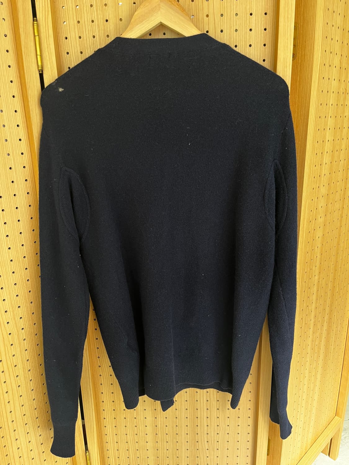 ABAHOUSE 울 혼방 가디건 네이비 상품이미지2