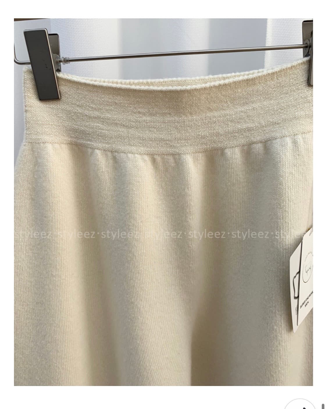 울 100 홀가먼트 니트 팬츠 상품이미지5