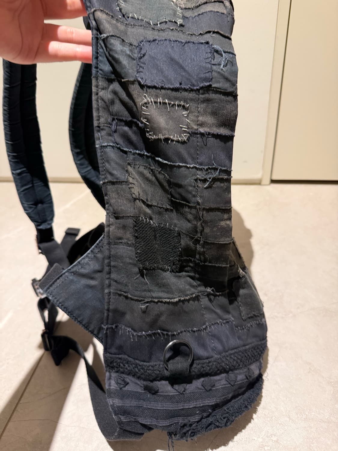 언더커버 SCAB 스캡 백팩 블랙 상품이미지8