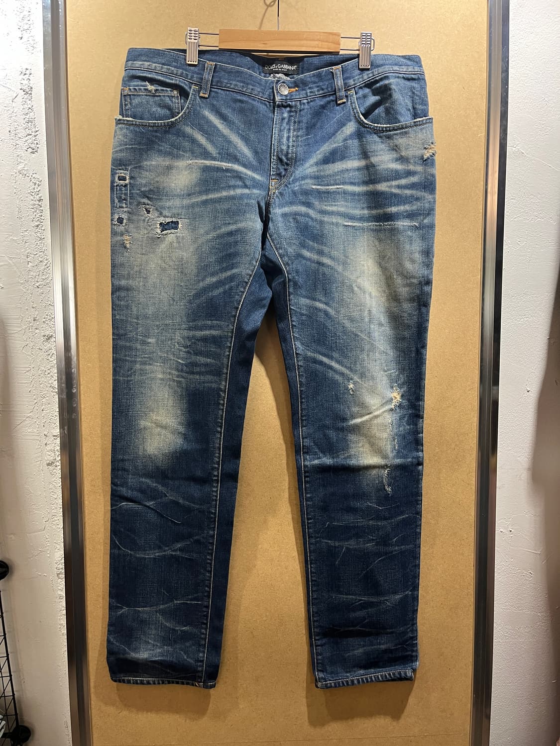 돌체앤 가바나 워싱 데님 팬츠 상품이미지1