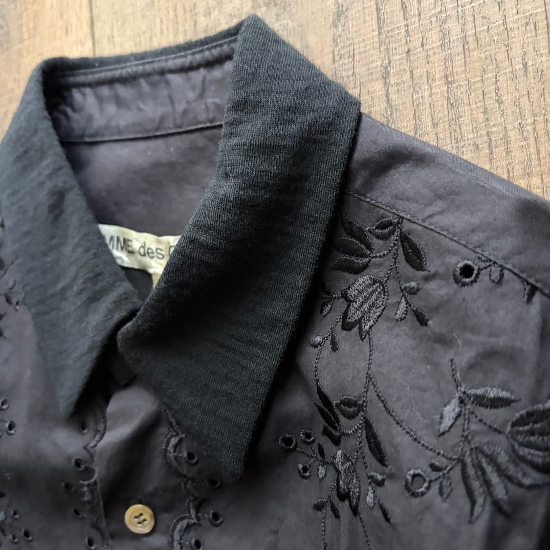 Floral Needlepoint Punching Blouse 상품이미지3