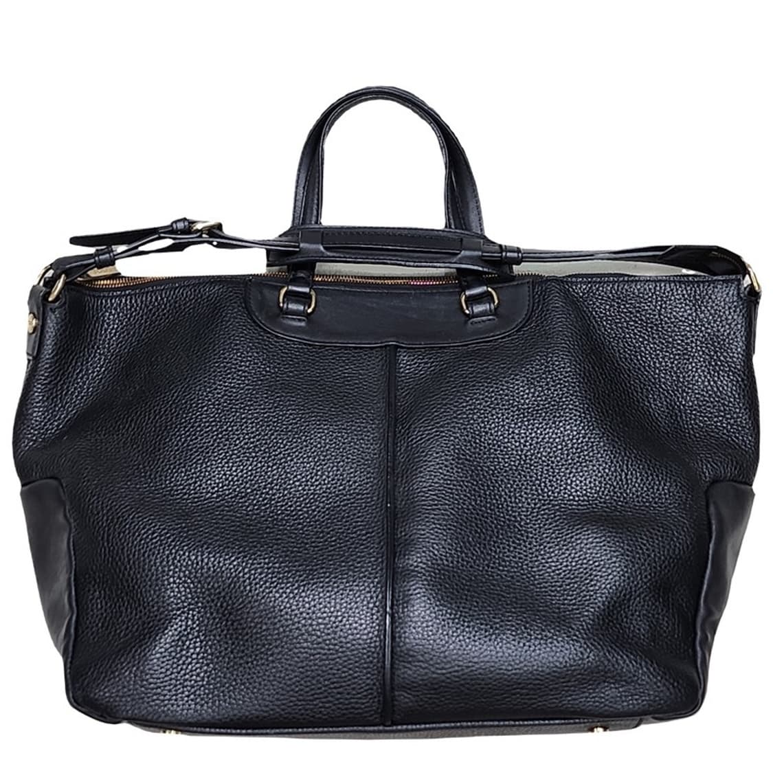 TODS 레더 쇼퍼백 상품이미지1