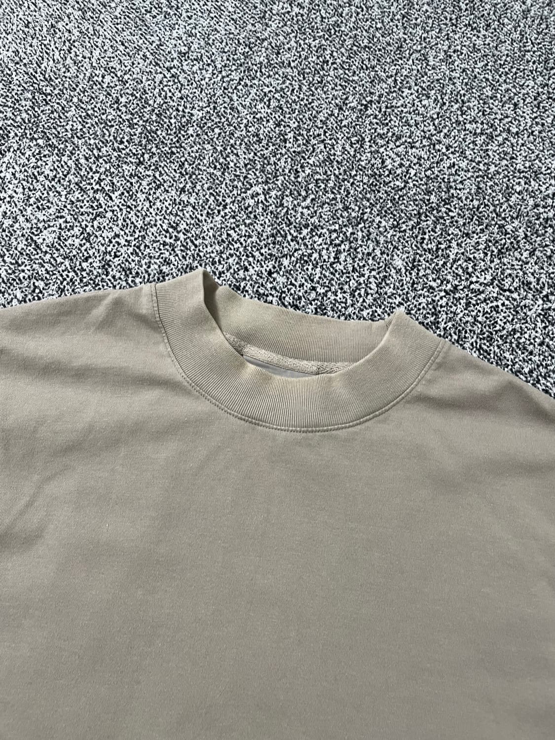 빈티지9. 피어오브갓 에센셜 롱 슬리브 긴팔 티셔츠 맨투맨 오트밀 토프 상품이미지7