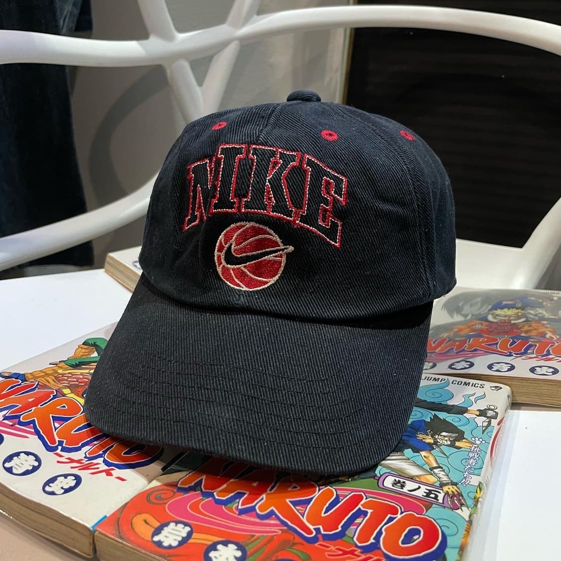 1990s 나이키 NIKE 베스킷볼 올드스쿨 6패널캡 상품이미지2