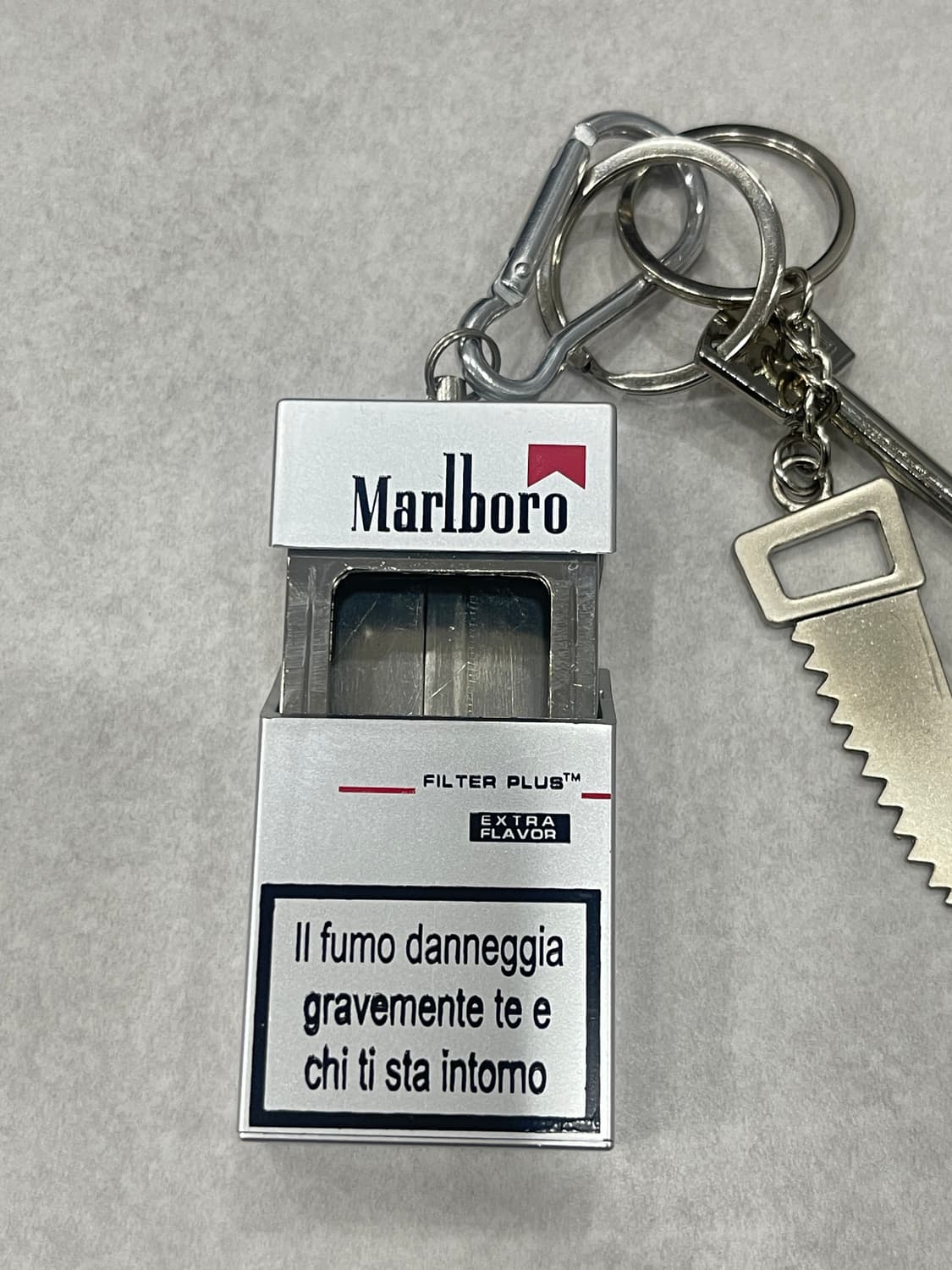 말보로 빈티지 키링 세트 실버 키참 상품이미지3